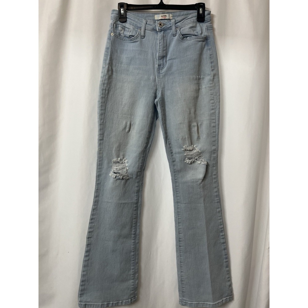 California Vintage Jeans Size Bell Bottom‎ Flare Leg Stretch Size 11/30.  D91